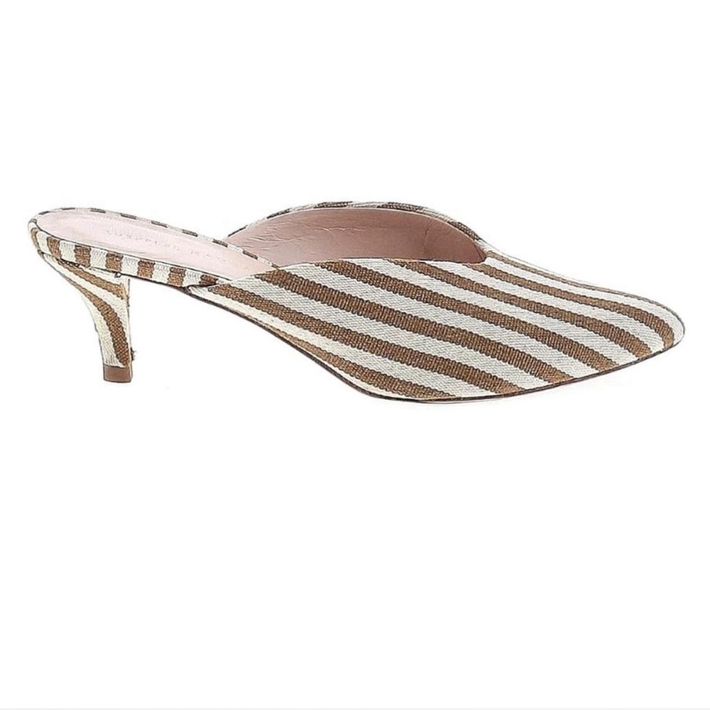 Loffler Randall Juno Canvas Kitten Heel